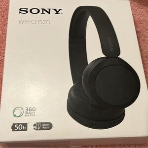 Sony WH-CH520 Wireless Headphones in Black